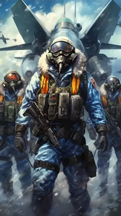 超級空戰(zhàn)：五只熊貓?zhí)胤N部隊與殲-11戰(zhàn)機的震撼對決