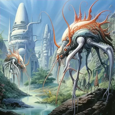 《幻想世界的神奇生物》：英國奇幻與科幻插畫家羅德尼·馬修斯的引人入勝之作