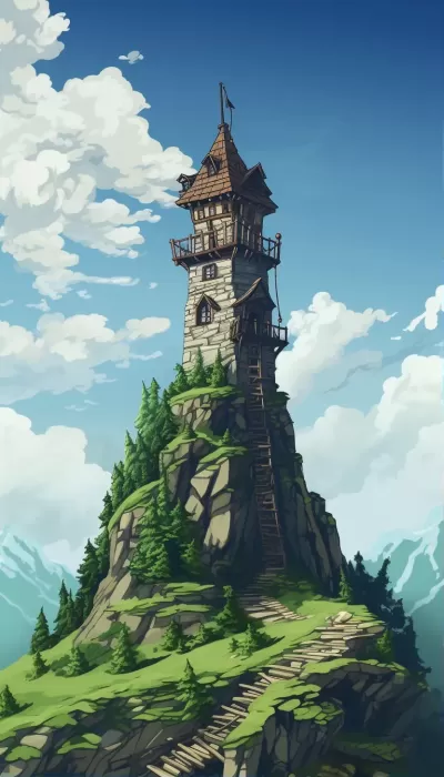 巔峰上的魔法塔，揭開動畫奇幻之門