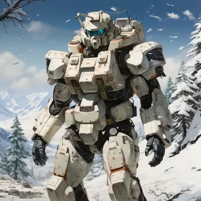 《烽火冰雪原，細膩機甲戰》