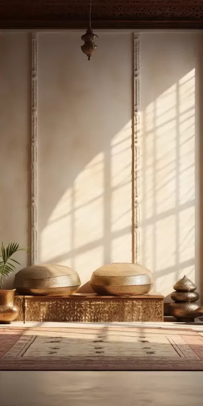 印度風情：內飾背景，簡約與精致，寬敞的空間