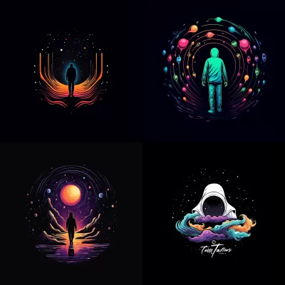 時空穿越，旋轉服飾，締造瘋狂與簡約的LOGO！
