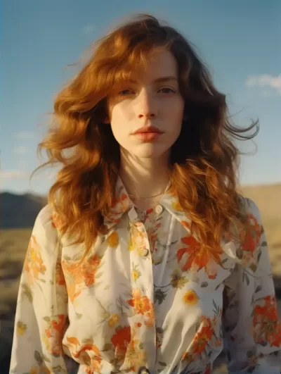 攝影師Petra Collins創作的身穿油皮衣的女性在沙漠中的景象
