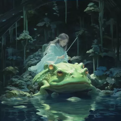 古池蛙鳴：水音之韻