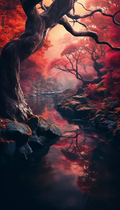 秋日魔幻森林，那片令人陶醉的夢境