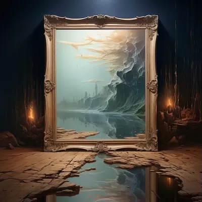 思考自己的反射：鏡子中的真實或幻象？