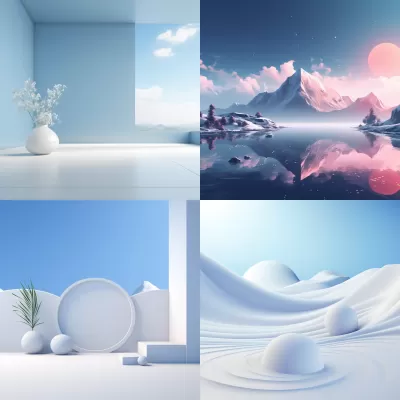 一片干凈純凈的背景