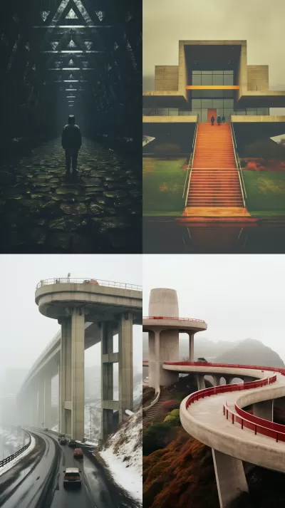 萬花筒式的建筑設計