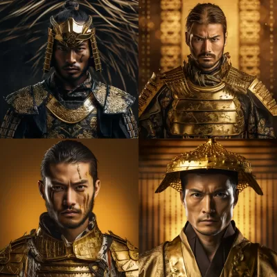 “黃金世界，未來的武士。”