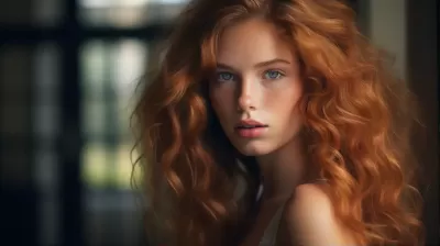 比利時美女21世紀時尚寫真：超現實唯美光影