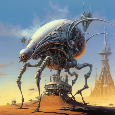 《幻想世界的神奇生物》：英國奇幻與科幻插畫家羅德尼·馬修斯的引人入勝之作