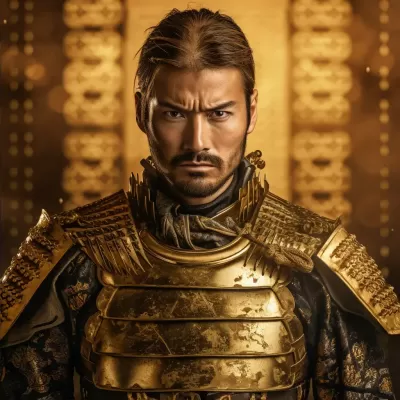 “黃金世界，未來的武士。”