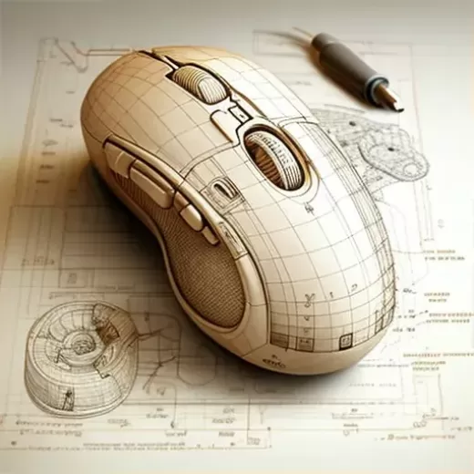 鼠標設(shè)計圖，鼠標設(shè)計風格
