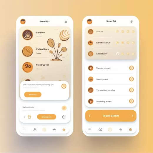 產(chǎn)品原型設(shè)計：簡潔手繪風格移動端UI界面