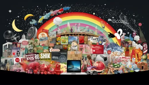 著名網站拼貼畫——行業視角7:4