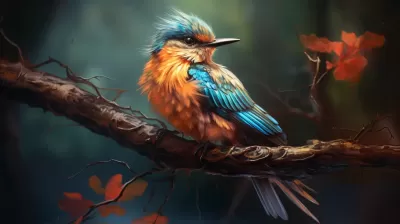 美麗的鳥類——寬屏比例16:9