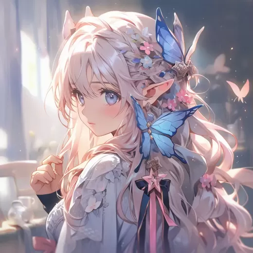 《奇跡之光：紫粉藍精靈耳朵女孩的壯麗傳奇》